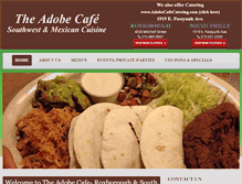 Tablet Screenshot of adobecafephilly.com